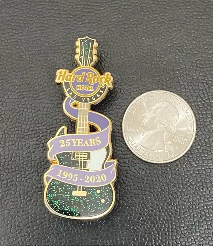 Hard Rock Cafe HARD ROCK Hotel LAS VEGAS Limited Edition 1000 25 Years 1995-2020 Guitar Pin