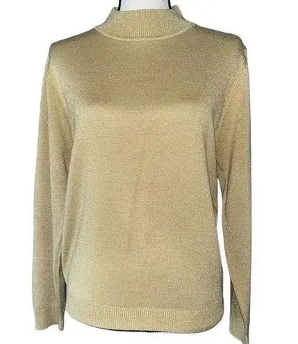 a.n.a  Gray gold sweater large