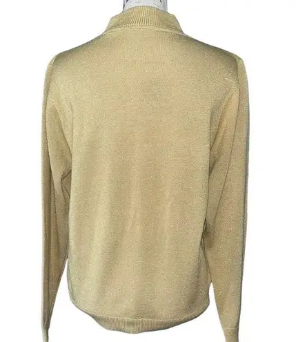 a.n.a  Gray gold sweater large