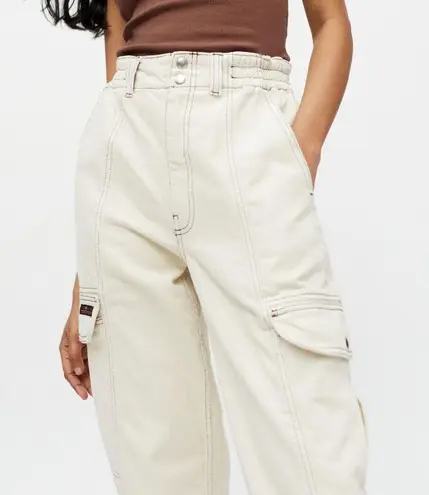 BDG Urban Outfitters  Blaine High Waisted Skate Jean - Ivory