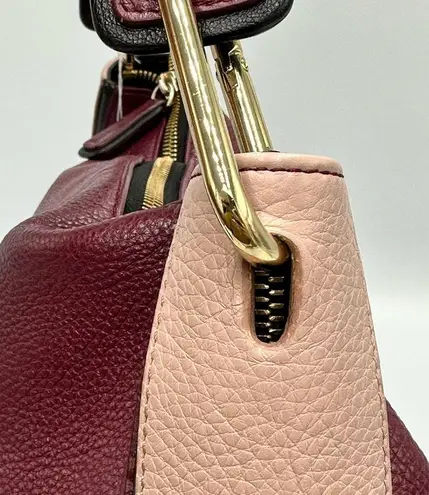 Furla Hobo Bicolor Leather Shoulder Bag
