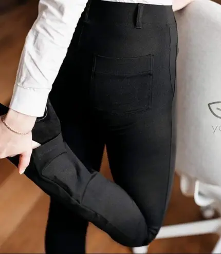 YogiPants Straight Leg Yoga Pants with Belt Loops & Pockets Size XL