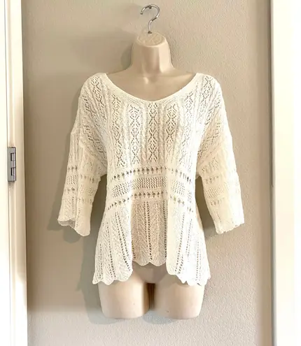 Rain clothing NWT boho Rain knitted sweater. Sz S