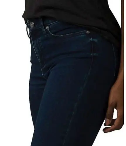 prAna Womens Jeans Deep Blue Sienna Mid Rise Skinny Stretch Denim Size 6/28