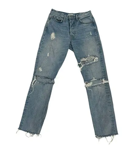 GRLFRND The Karolina High Rise Straight Leg Jeans - A Little More Love