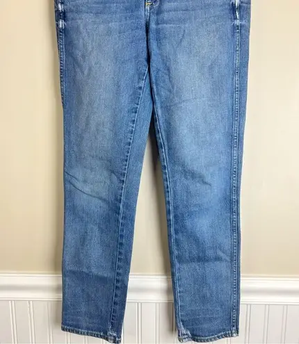 AMO Jeans Kate in Girl Crush Size 25 Midrise Slim Ankle Blue Jeans Anthropologie