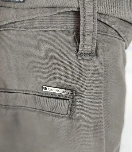 Calvin Klein Jeans Gray Chambray Shorts