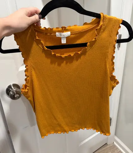 Tank top blouse Yellow