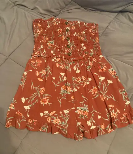 American Eagle Floral Romper