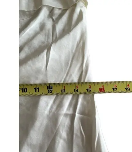 Olia Strapless Dress Open Back Bridal Prom Open Back Cocktail Sexy Evening NWT White Size M