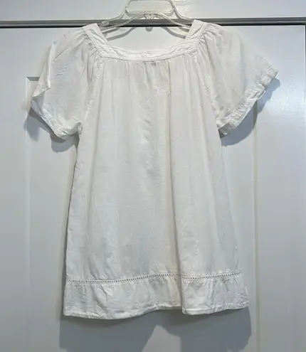 Garnet Hill Women's White Top size 2.