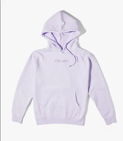 Glossier Lavender Hoodie Limited Edition