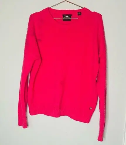 Scotch & Soda Pink Longsleeve Crewneck Fleece Sweater Size Medium