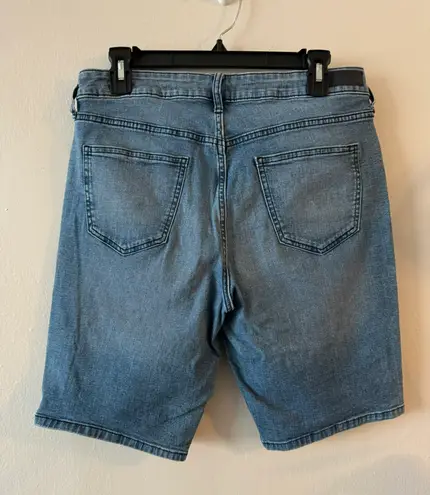 Calvin Klein Jeans Blue Denim Bermuda Shorts Sz 12