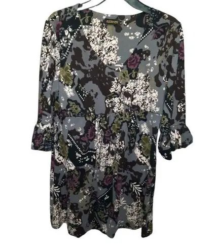 Reborn Floral Dress Size XL Gray