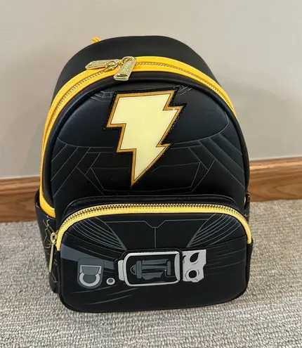 Lounge Fly NWT Black Adam Light Up Mini Backpack