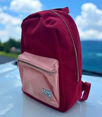 Herschel Supply Company Herschel Red and Pink Backpack mini