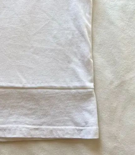 Notre Dame gold and white disco ball embroidered tank top