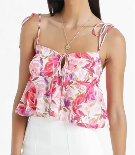 Show Po. Ain't No Sweetie crop Top Pink Size 8 NWT