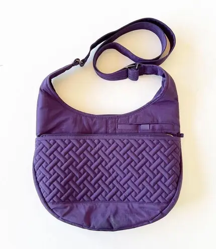 Lug Purple Canopy Quilted Crossbody Bag