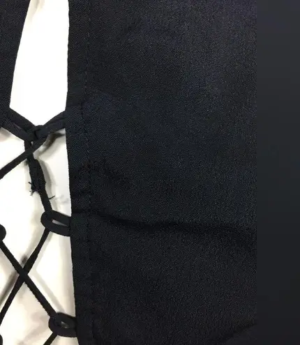 Privacy Please Skater Fit & Flare Dress Size S Black