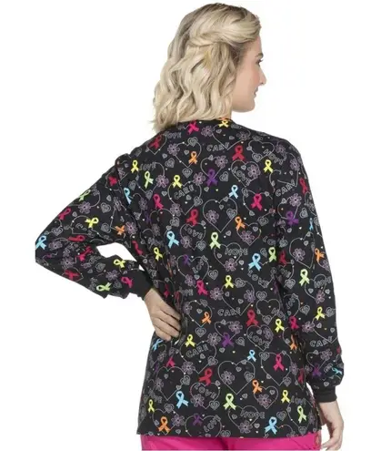 Dickies EDS Scrubs Jacket for Women Warm Up Snap Front