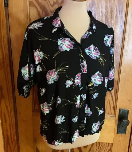 Vans Bright Floral Summer Hawaiian Shirt