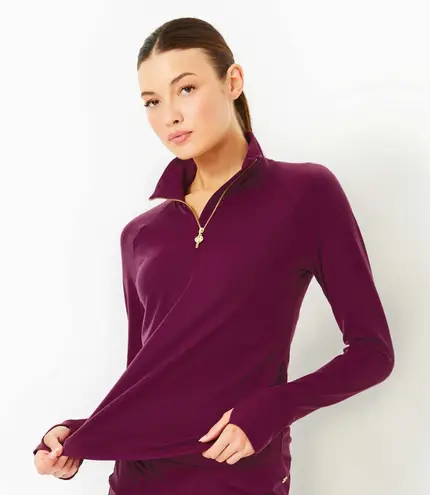 Lilly Pulitzer NWT  upf50 Arietta Popover Amarena Cherry - Image 1