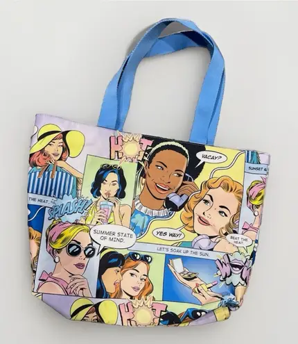 Estée Lauder Comic Tote EUC 12” x 17”