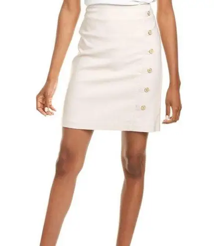 J. McLaughlin  Serina White Pencil Skirt