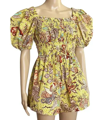 Ulla Johnson Arlo Playsuit, Calla Lily, 00 (US)