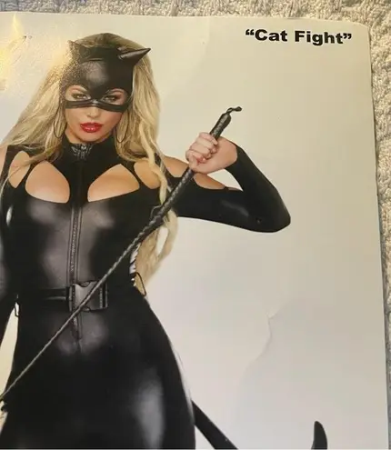 Dreamgirl NEW  Cat Fight Catwoman Costume Size Small