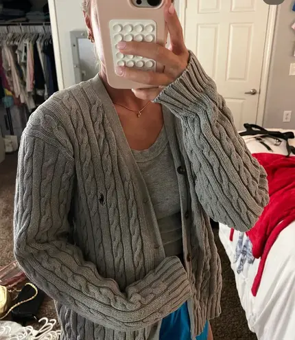 Polo cardigan