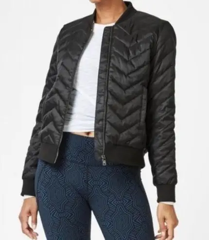 Sweaty Betty  Glacier Quilted Bomber Jacket S