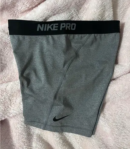 Nike grey  pro dri-fit spandex