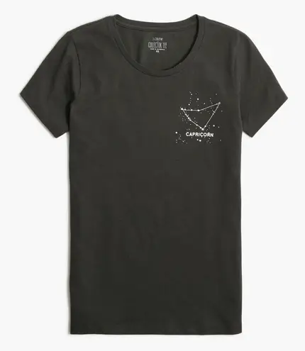 J.Crew  Capricorn horoscope zodiac astrology T- shirt graphic tee size small