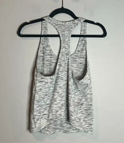 Lululemon grey and white space dye tank top