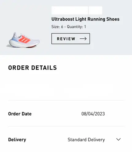 Adidas Ultraboost Light Running Shoes