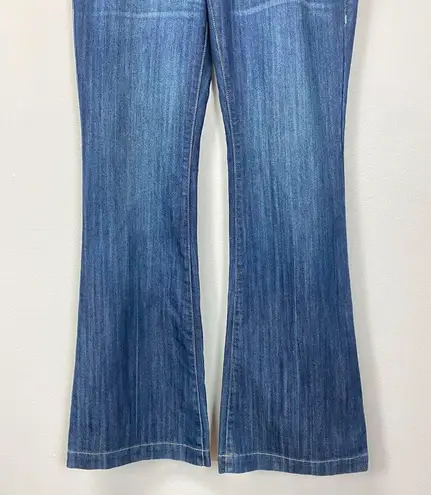 CAbi  Womens Bootcut Flare Jeans Blue Size 10 Denim Pants