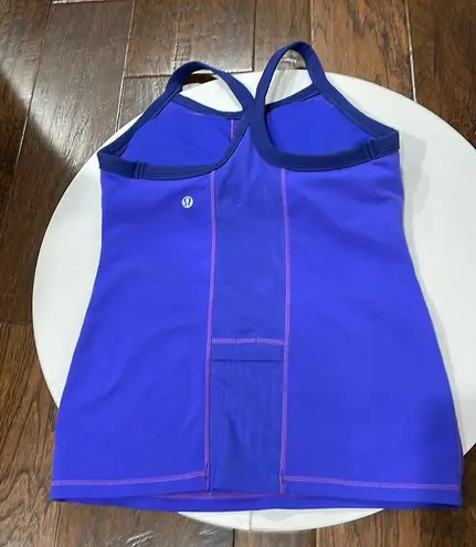 Lululemon Blue Athletic Tank