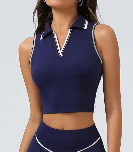 Berlook Activewear Navy V