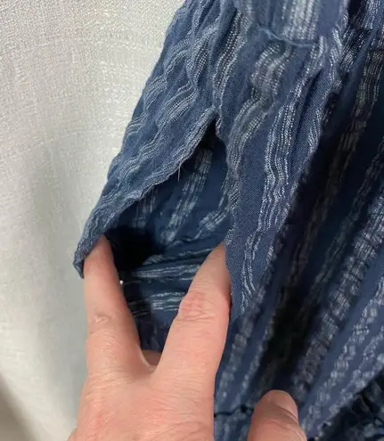 J. McLaughlin Blue Tiered Sleeveless Mini Dress Sz.M