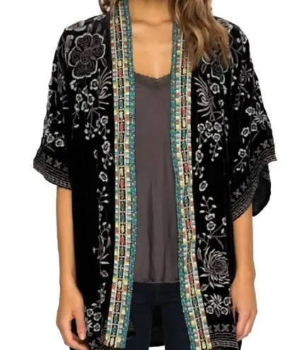Johnny Was Velvet embroidered Okinawa jacket/kimono NWT (extremely oversized)