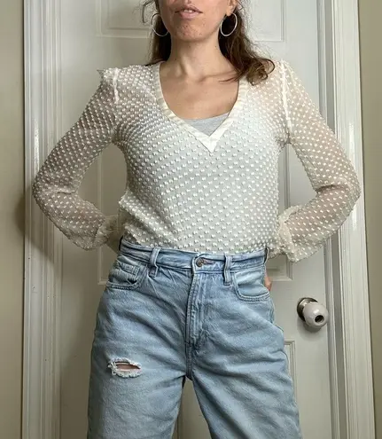 Beyond Vintage Swiss Dot V