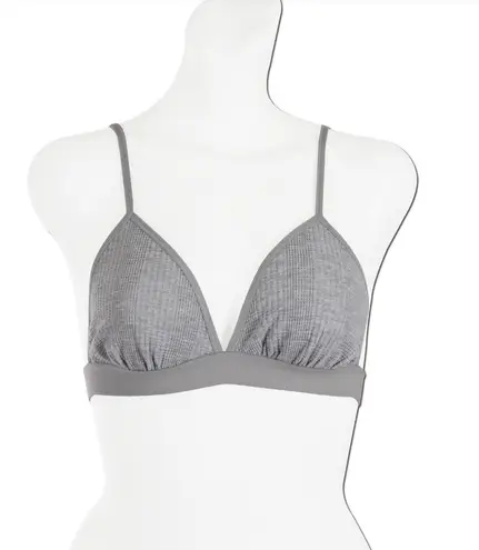 Youmita Grey Waffle Weave Bralette