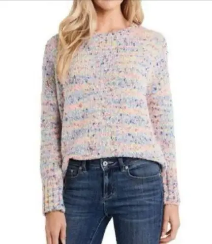 CeCe  Confetti Crewneck Multicolor Sweater