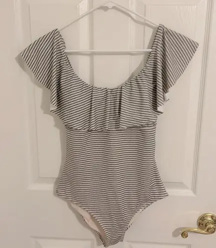 Eberjay Eberjey X Revolve Margarita One Piece In Sea Stripe NWT Size Medium - Image 3
