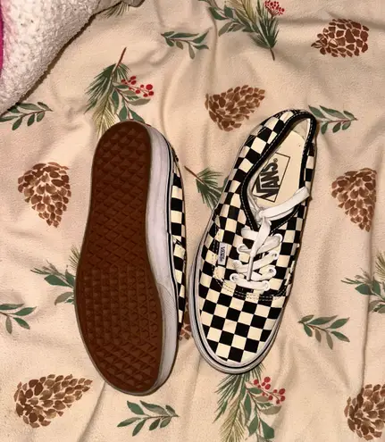 Vans Checkerboard Slip-On Checkered Sneakers thumbnail 5