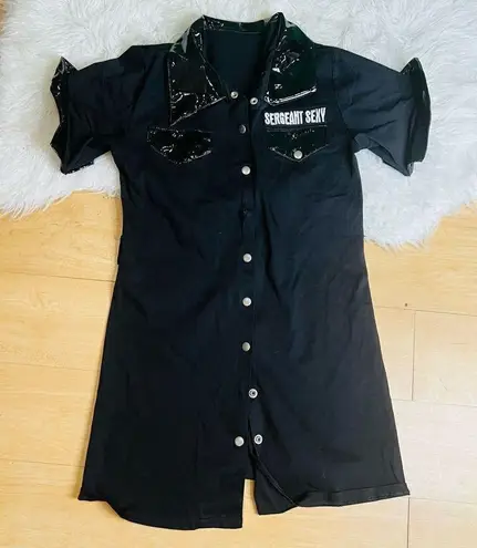 Leg Avenue Sexy sergeant costume dress halloween size M/L