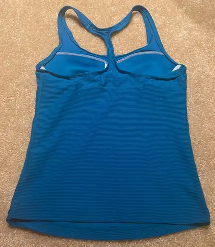 Nike Blue Racerback Workout Tank